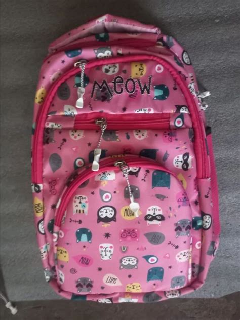 Pink School Bag 的图像结果