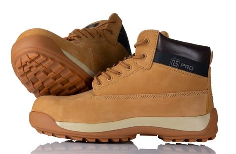 RS35/009 RS PRO | RS PRO Honey Fibreglass Toe Capped Men's Ankle Safety ...