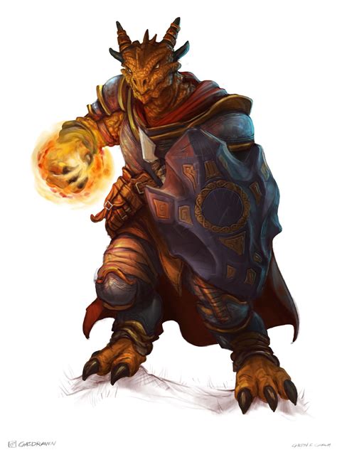 [ART] Dragonborn Life Cleric | Dungeons and dragons art, Dnd dragonborn ...