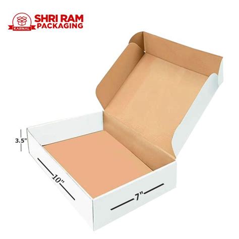 3 Ply White Flap Boxes | Corrugated Packaging Boxes India