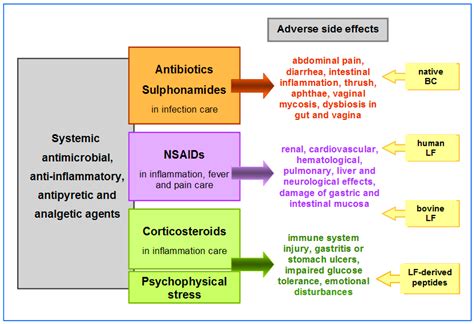 Colostrum and Lactoferrin Protect against Side Effects of Therapy with Antibiotics, Anti ...