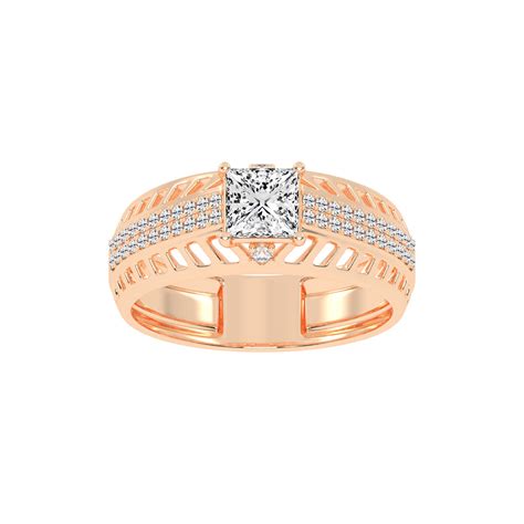 1.25Ct Princess Cut Solitaire - Geer Jewellery