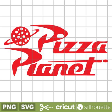 Pizza Planet Svg, Pizza Planet logo svg, Toy Story Svg, Pizz - Inspire ...