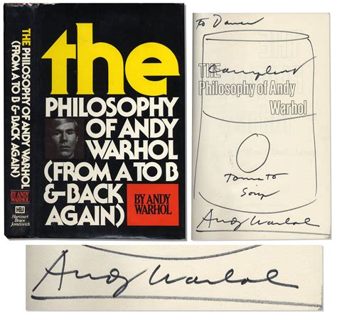 Auction Your Andy Warhol Autograph at Nate D. Sanders Auctions