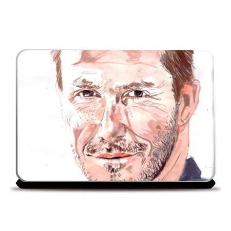 David Beckham -sometimes, all you need for your goal is a KICK Laptop ...