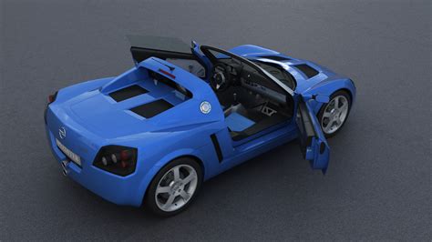 Opel Speedster - 3D Model by The_Djon