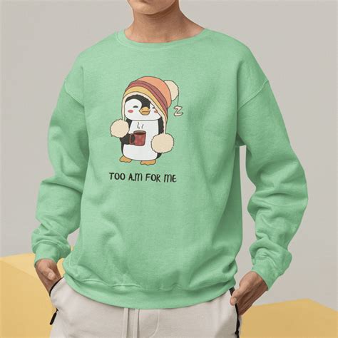 Sleepy Head Sweatshirts, too am for me - Unisex, Light Weight – Cute ...