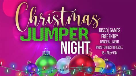 Adults Christmas Jumper Night, Whittingham Club, Barton, 20 December ...