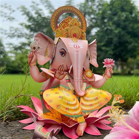 Buy Paper Ganesha DIY Kit Online On Zwende