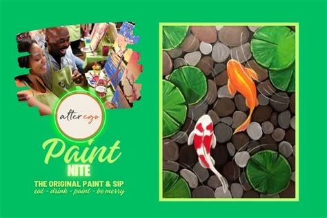 Koi Fish Paint and SIp Event Tempe Arizona, Canopy Tempe (Tempe, AZ ...