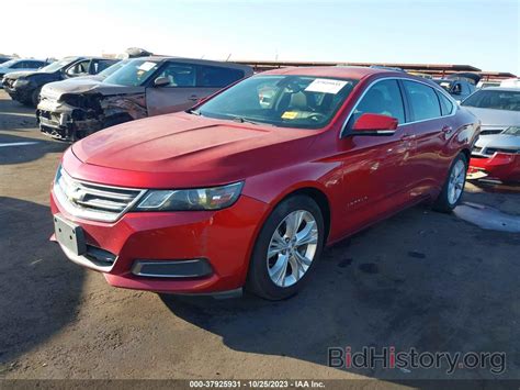 Report 1G1115SLXFU135549 CHEVROLET IMPALA 2015 Red Gasoline - price and damage history