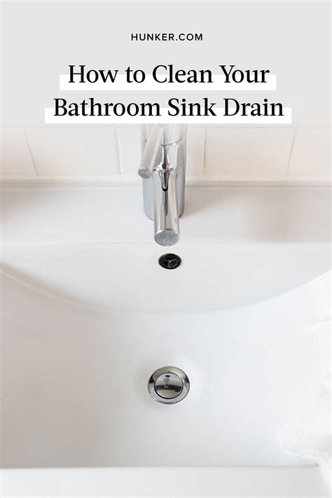 Got A Bathroom Sink Drain That Smells? Here's How To Clean | Sink, Sink ...