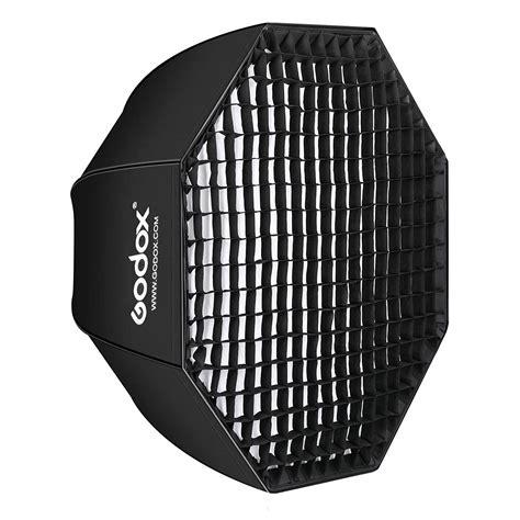 Godox SB-UE 37"/95cm Umbrella Octagon Softbox Reflector with Honeycomb ...