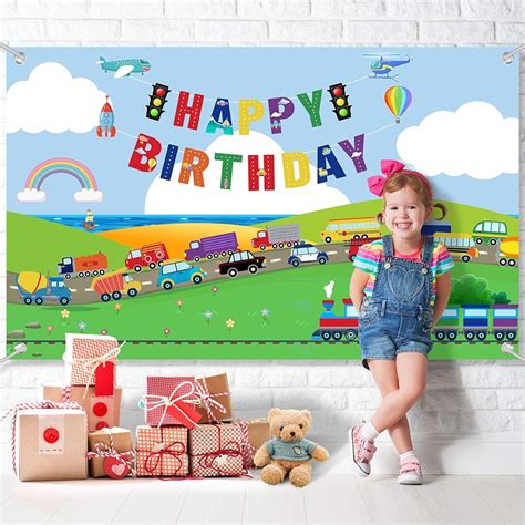 Tatuo Transportation Birthday Party Decorations India | Ubuy