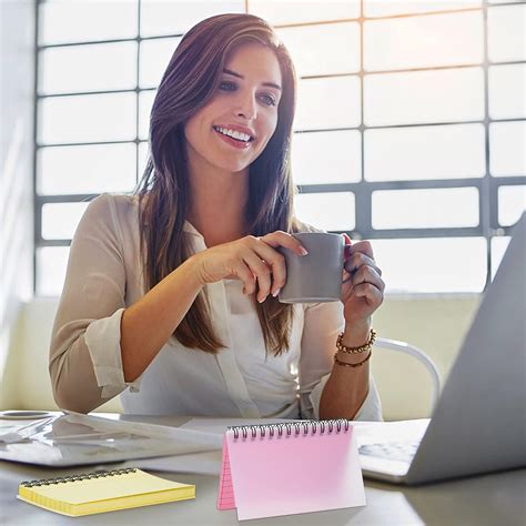 Buy BOWINR 250 Sheets Index Cards with Ring, Spiral Bound Flashcards ...