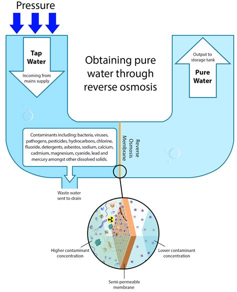 History and Principle of Reverse Osmosis