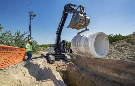 Kanalizasyon İşleri - Doğaner Kiralık İş Makineleri