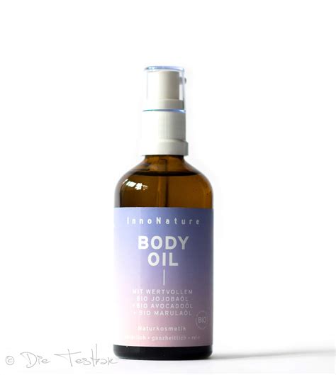 Naturkosmetik - Bio Body Oil und Bio Stretch Mark Oil von InnoNature ...