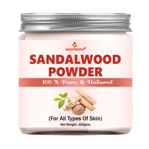Voorkoms Sandalwood Powder 100g - Natural Fragrance and Skin Care ...
