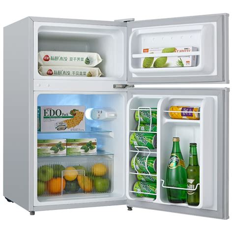 美的（Midea）小型冰箱 家用双门电冰箱 迷你两门冰箱88升BCD-88CM - 办公用品 办公文具