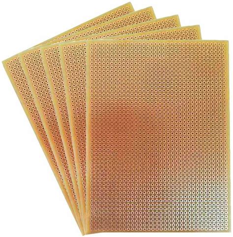 Cam cart General Purpose PCB Perforated Zero PCB Test Board (6 x 4-Inch ...