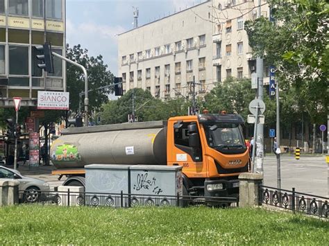 Pripreme za skup Srbija nade FOTO - B92