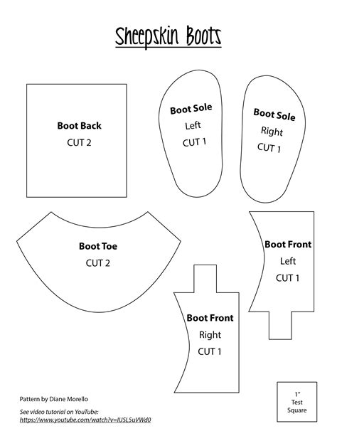 Image result for Doll Shoe Pattern