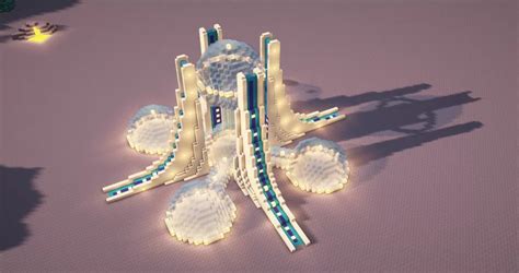 Large Minecraft Futuristic Base Tutorial 的图像结果