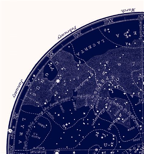 Constellation Map Northern Hemisphere