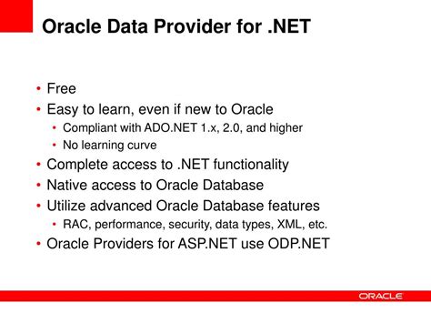 Net and Oracle Database 的图像结果