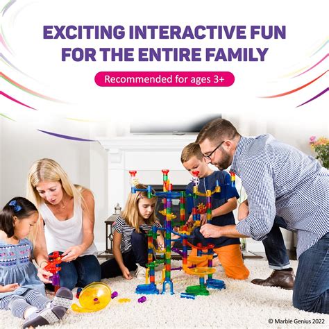 Buy Marble Genius Marble Run - Maze Track or Race Game for Adults ...