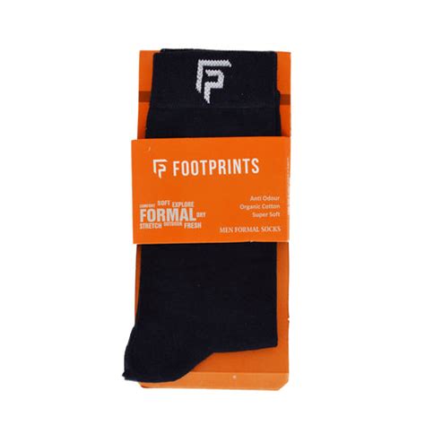 Footprints Men's Formal Organic Cotton & Bamboo Odour free Socks – Moms ...