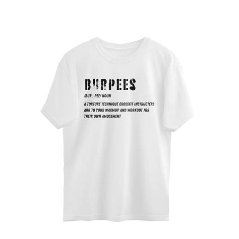 Burpees is a sin | Regular T-shirt – Thread Canvas