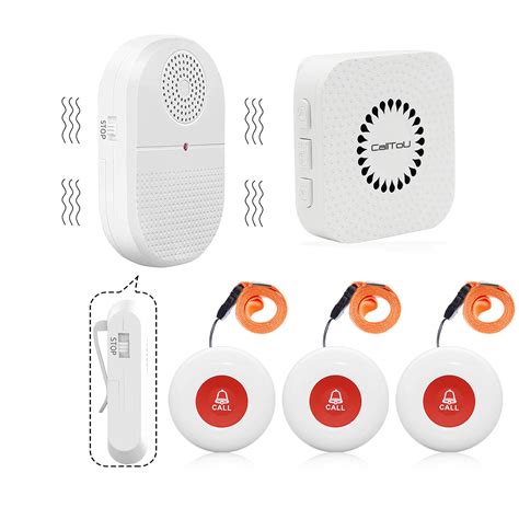 Buy CallToU Wireless Caregiver Pager Call Button for Hard of Hearing ...