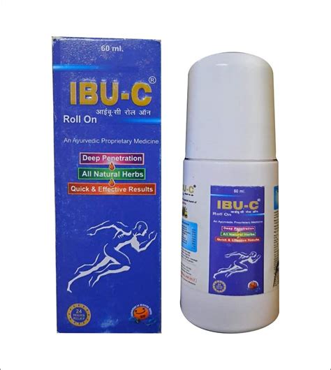 IBU-C Roll On, Pain Relief Herbal Therapy- 60 ML : Amazon.in: Health ...