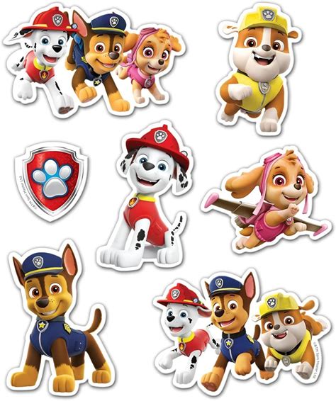 Paw Patrol Assorted Sticker Pack | Paw patrol stickers, Paw patrol ...