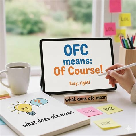 What Does OFC Mean: Complete Guide to the Popular Texting Abbreviation