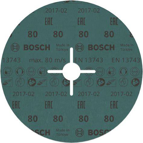 R780 BFM+INOX 180MM 80K FiBER DiSK