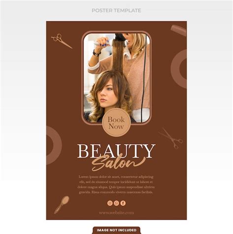 Psd make up poster template theme | Premium PSD