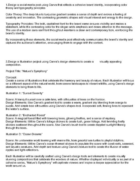 DTK-LAB - Notes - 1 a social media post using Canva that reflects a ...