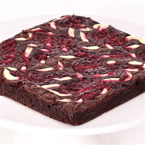 Raspberry Rhapsody Brownies | Brownie Darling
