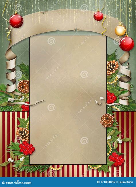 Holiday Scroll Parchment Paper Texture Background Royalty-Free Stock ...