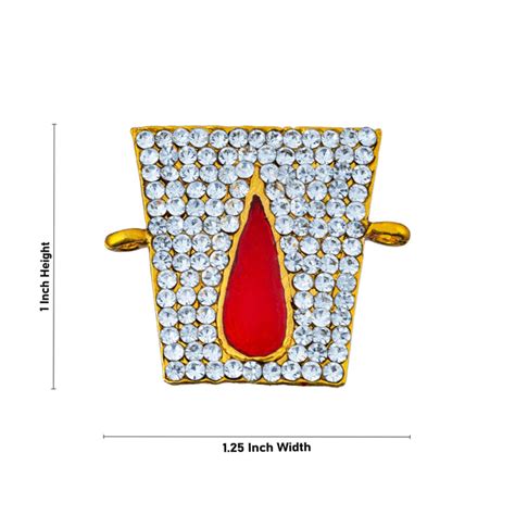 Giri - Tripundra Namam | Metal Namam | Small Stone Namam