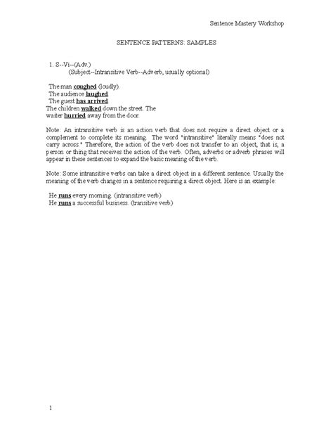 Image result for Sentence Pattern Rules