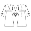 Dress with waist inset Women Clothing Dress Sewing Pattern Sewist