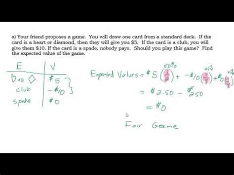 Image result for Expected Value Examples
