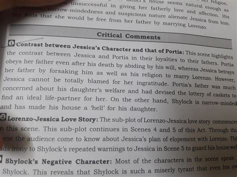 [Best Answer] compare and contrast between portia and jessica (project ...