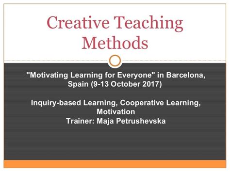 Creative Teaching Methods 的图像结果