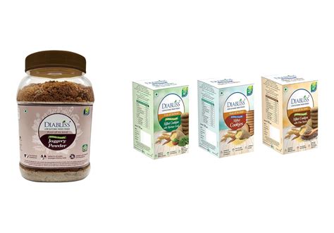 Diabliss Jaggery 750g Jar & Millet, Chia Seeds & Moringa Leaf Cookies ...