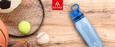 ATTRO Gym mate 1 Liter Water Bottle - BPA-Free, Leak-Proof, Durable ...